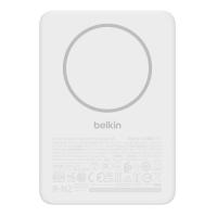Belkin BPD010hqWH 5000 mAh Recharge sans fil Blanc