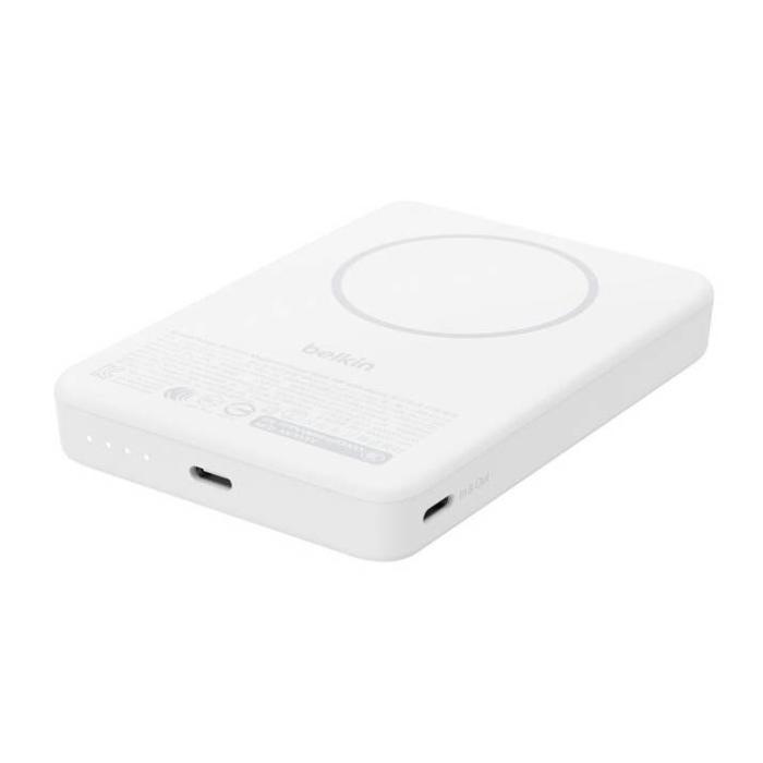 Belkin BPD016hqWH 5000 mAh Recharge sans fil Blanc — image 3 sur 12