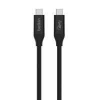 Belkin INZ001bt0.8MBK câble USB USB4 Gen 3x2 0,8 m USB C Noir