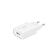 Belkin WCA001VFWH chargeur d'appareils mobiles Téléphone portable, Chargeur électrique, Smartphone, Tablette Blanc Secteur Charge rapide Intérieure