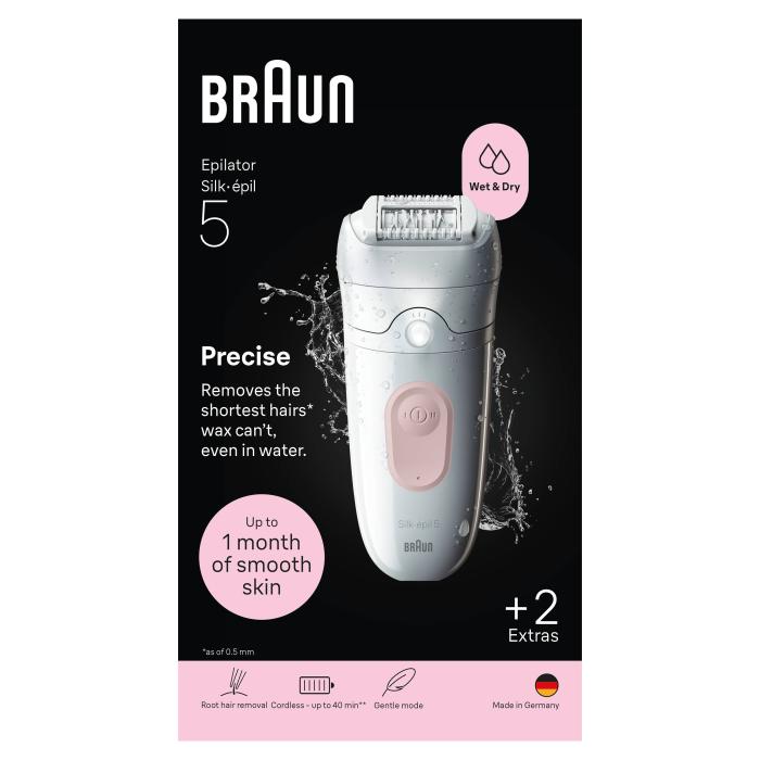 Braun Silk-épil 5 Silk-epil 5 SE 5-011 28 pince(s) Blanc — image 8 sur 10