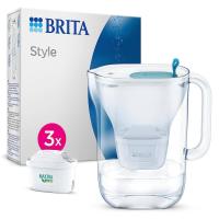 Brita Style Filtre pour distributeur d'eau 2,4 L Bleu, Transparent