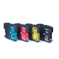 Brother LC-1100VALBP Noir, Cyan, Magenta, Jaune cartouche d'encre
