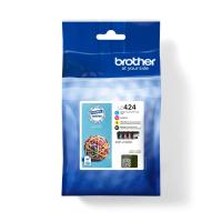 Brother LC424VAL - Pack de 4 cartouches d'encre transparentes