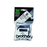 Brother M-K221B ruban d'étiquette Noir sur blanc