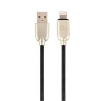 Cablexpert CC-USB2R-AMLM-1M câble Lightning Noir