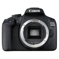 Canon EOS 2000D + EF-S 18-55mm f/3.5-5.6 III Kit d'appareil-photo SLR 24,1 MP CMOS 6000 x 4000 pixels Noir