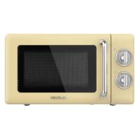 Cecotec 01708 micro-onde Beige, Acier inoxydable Micro-ondes grill Comptoir 20 L 700 W