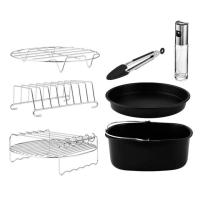 Cecotec 04995 accessoire de friteuse Kit d'accessoires Noir, Acier inoxydable
