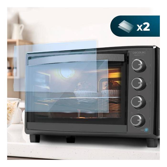 Cecotec Bake&Toast 4600 Black Gyro 46 L 2000 W Noir Grill — image 6 sur 7