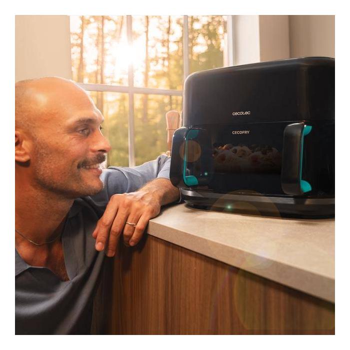 Cecotec Cecofry&Grill Smokin'Prime 11000 Unique 11 L Autonome 2800 W Friteuse d’air chaud Noir — image 28 sur 28