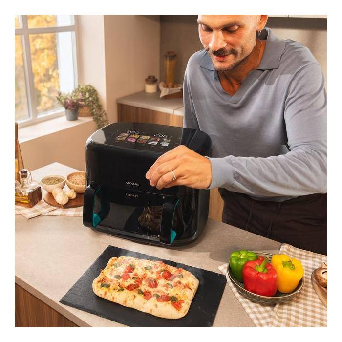 Cecotec Cecofry&Grill Smokin'Prime 11000 Unique 11 L Autonome 2800 W Friteuse d’air chaud Noir — image 27 sur 28