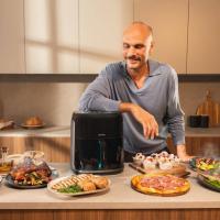 Cecotec Cecofry&Grill Smokin'Prime 4500 Unique 4 L Autonome 1900 W Friteuse d’air chaud Noir, voir l’image 6 sur 28