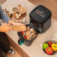 Cecotec Cecofry&Grill Smokin'Prime 4500 Unique 4 L Autonome 1900 W Friteuse d’air chaud Noir, voir l’image 9 sur 28