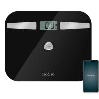 Cecotec Surface Precision EcoPower 10200 Smart Healthy Carré Noir, Argent Pèse-personne électronique