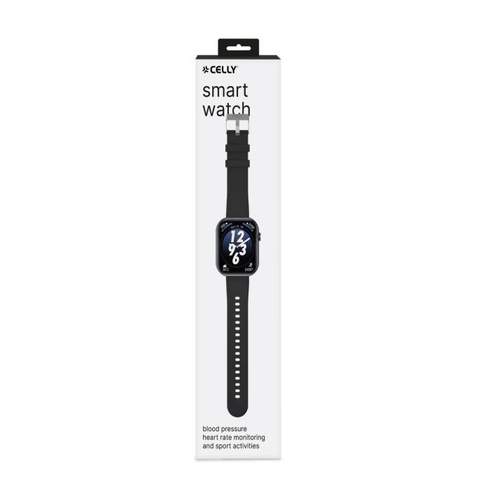 Celly TRAINERMATEBK smartwatche et montre de sport 4,6 cm (1.81'') Numérique 240 x 240 pixels Écran tactile Noir — image 4 sur 5