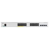 Cisco Catalyst C1000-24P-4G-L commutateur réseau Géré L2 Gigabit Ethernet (10/100/1000) Connexion Ethernet, supportant l'alimentation via ce port (PoE) Gris