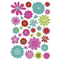 Clairefontaine Decoraty, Sach 6 pl 14,8x21cm, Fleurs