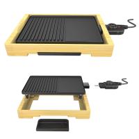 Comelec EG 7404 raclette 2000 W Noir, Bois