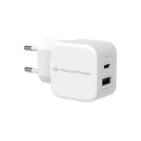 Conceptronic ALTHEA09W chargeur d'appareils mobiles Universel Blanc Secteur Charge rapide Intérieure