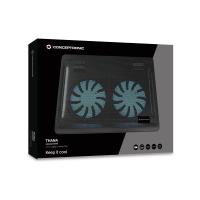 Conceptronic CNBCOOLPAD2F système de refroidissement pour ordinateurs portables 39,6 cm (15.6'') 1000 tr/min Noir, voir l’image 6 sur 12