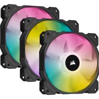 Corsair SP120 RGB ELITE Boitier PC Ventilateur 12 cm Noir 3 pièce(s)