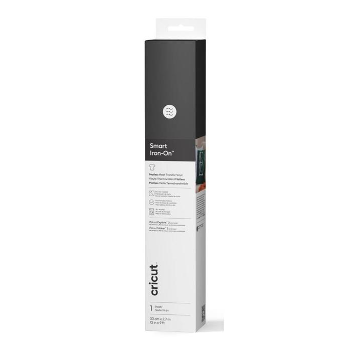 Cricut Smart Iron-On Rouleau de vinyle de transfert de chaleur Vinyle de transfert thermique lisse 1 feuilles — image 3 sur 4