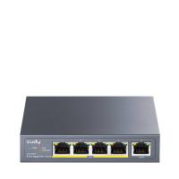 Cudy GS1005P commutateur réseau Gigabit Ethernet (10/100/1000) Connexion Ethernet, supportant l'alimentation via ce port (PoE) Gris
