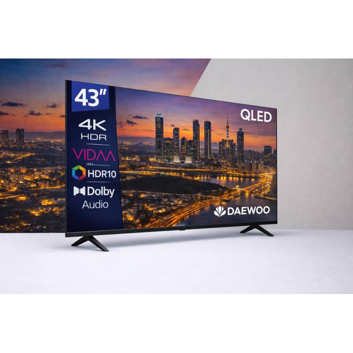 Daewoo 43VB56QV TV 109,2 cm (43'') 4K Ultra HD Smart TV Wifi Noir — image 15 sur 16