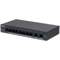 Dahua Technology DH-CS4010-8GT-110 commutateur réseau Géré L2 Gigabit Ethernet (10/100/1000) Connexion Ethernet, supportant l'alimentation via ce port (PoE) Noir