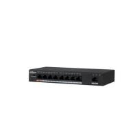 Dahua Technology PFS3009-8ET-96 Non-géré L2 Fast Ethernet (10/100) Connexion Ethernet, supportant l'alimentation via ce port (PoE) Noir
