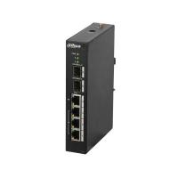 Dahua Technology PFS4206-4P-96 commutateur réseau Géré L2 Fast Ethernet (10/100) Connexion Ethernet, supportant l'alimentation via ce port (PoE) Noir