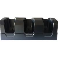 Datalogic Three Slot Wireless Charging Dock station d'accueil Ordinateur portable Noir