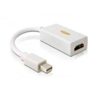 DeLOCK Adapter mini Displayport / HDMI FM mini Displayport 20-pin M HDMI 19-pin FM Blanc adaptateur et connecteur de câbles