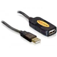 DeLOCK Cable USB 2.0, 5m 5m Mâle Femelle Noir câble USB