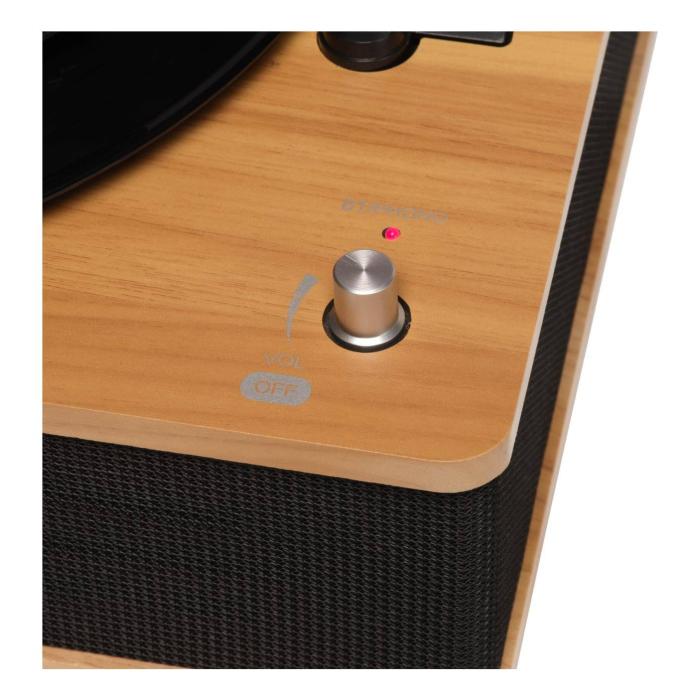 Denver VPB-262LW Tourne-disque entraîné par courroie Noir, Bois Manuel — image 4 sur 26