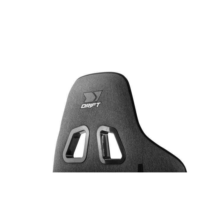 DRIFT DR90XXL Siège pour jeu vidéo Siège de jeu sur PC Siège rembourré Gris, Noir — image 13 sur 56