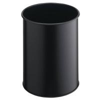 Durable 330101 poubelle Rond Polyester, Acier Noir