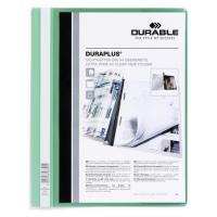 Durable DURAPLUS protège documents Vert, Transparent