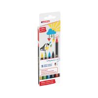 Edding 4-1200-5-3 stylo-feutre Eau, Noir, Vert clair, Rouge, Jaune 1 pièce(s)