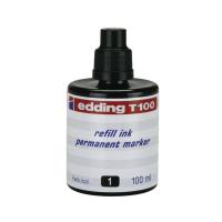 Edding T100 recharge de marqueur Noir 100 ml