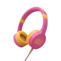 Energy Sistem Lol&Roll Pop Casque Avec fil Arceau Musique Rose, Jaune