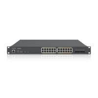 EnGenius ECS2528FP commutateur réseau Géré L2+ Gigabit Ethernet (10/100/1000) Connexion Ethernet, supportant l'alimentation via ce port (PoE) Noir