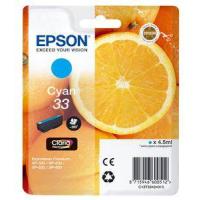 Epson Oranges C13T33424010 cartouche d'encre 1 pièce(s) Original Cyan