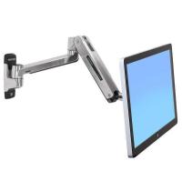 Ergotron LX HD Sit-Stand 116,8 cm (46'') Mur Argent