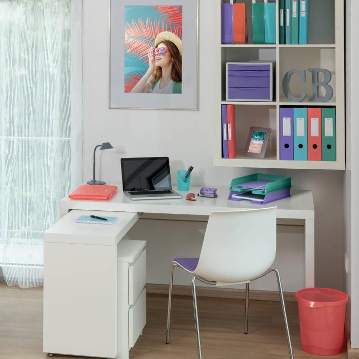 Esselte 626291 poubelle Rond Polystyrène Couleurs assorties — image 5 sur 12