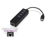 Ewent EW1140 station d'accueil USB 3.2 Gen 1 (3.1 Gen 1) Type-A Noir