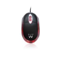 Ewent EW3174 souris Bureau Ambidextre USB Type-A Optique 1000 DPI