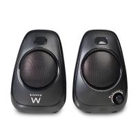 Ewent EW3527 haut-parleur Noir Avec fil 6 W