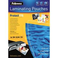 Fellowes Pochettes brillantes A4 175 microns - Paquet de 100
